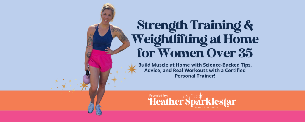 At-home strength training for women 35+ 