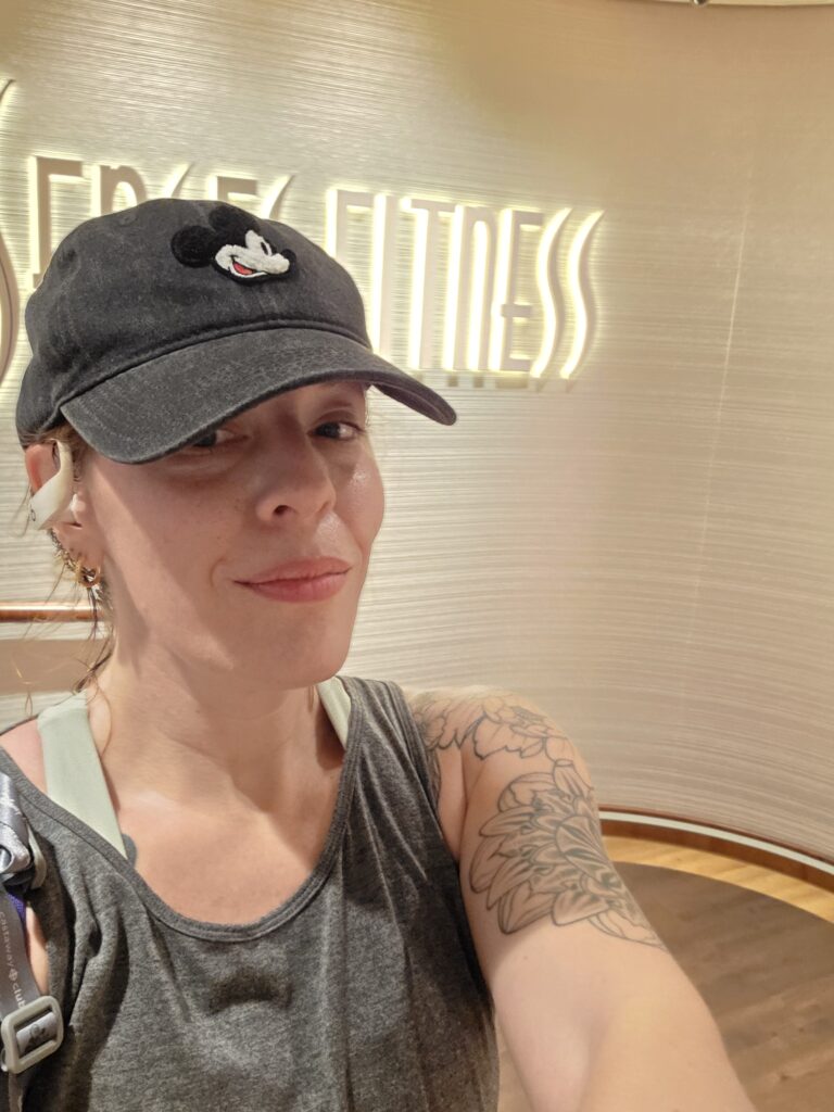 Disney Treasure fitness routine